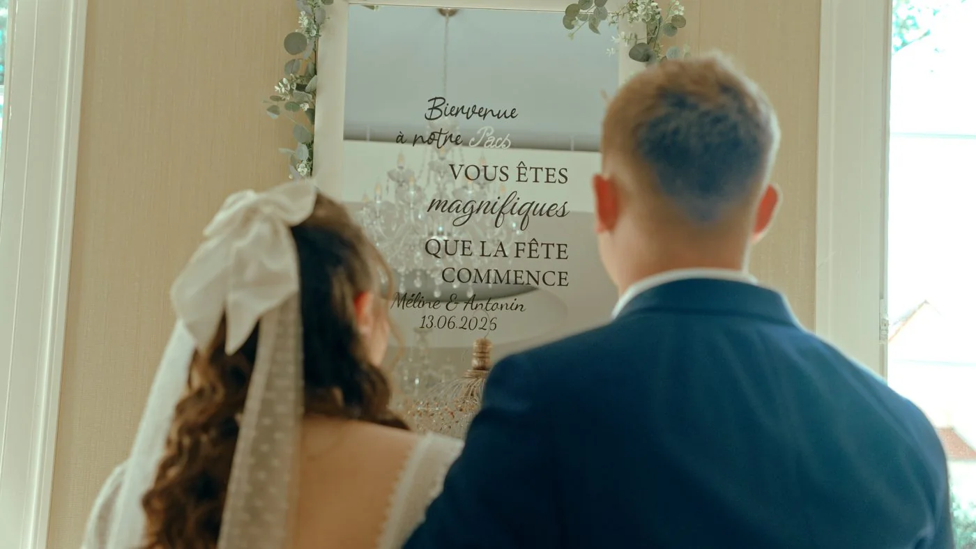 Moment de mariage capté avec douceur